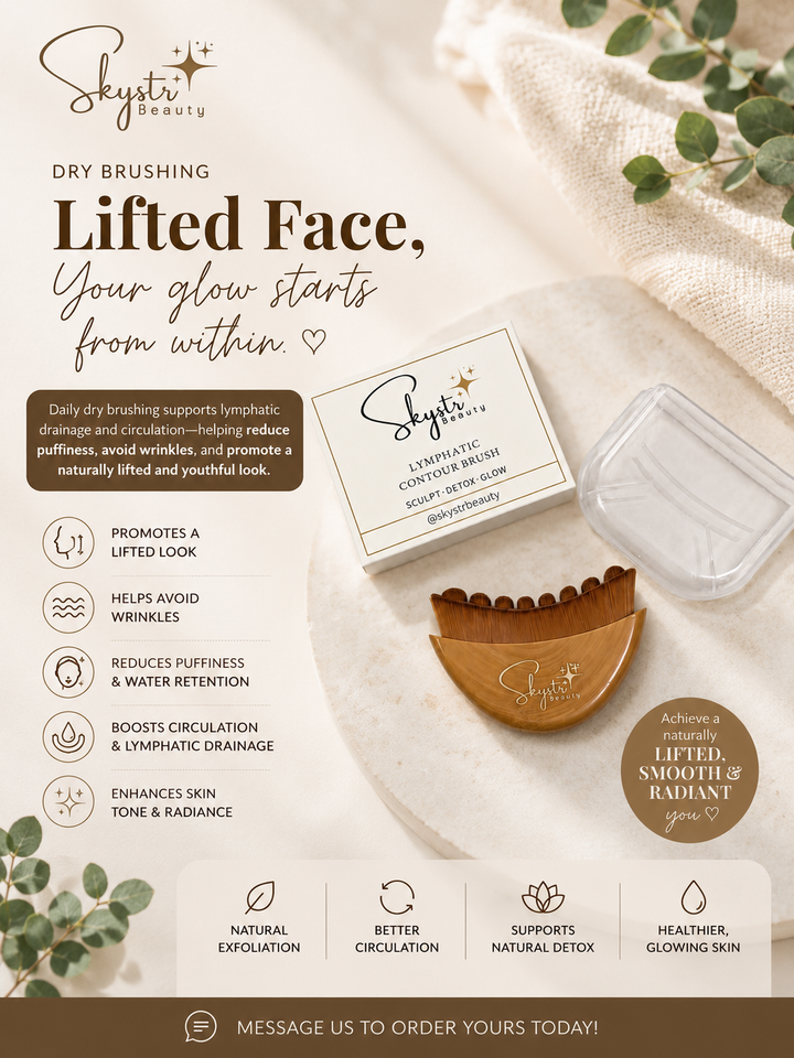 Skystr Beauty Lymphatic Contour Brush